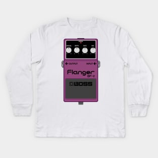 Boss BF-2 Flanger Guitar Effect Pedal Kids Long Sleeve T-Shirt